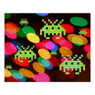 Pôster Uma Invasão Secreta Do Pixelverse