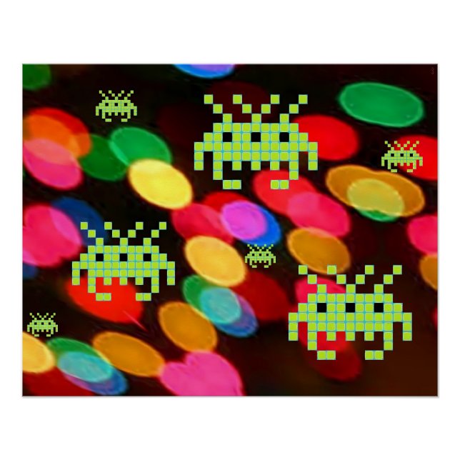 Pôster Uma Invasão Secreta Do Pixelverse (Frente)