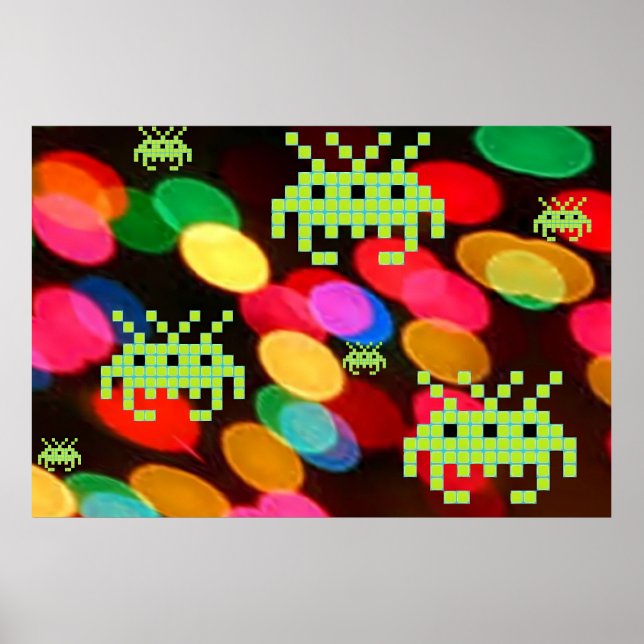Poster Uma Invasão Secreta do Pixelverse (Frente)