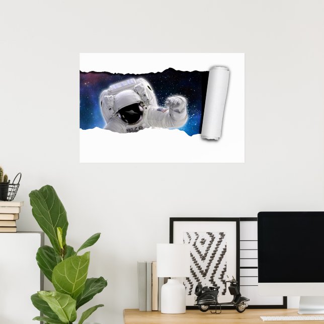 Poster Uma lágrima no espaço - Encontro de Alienígenas As (Escritório em casa)