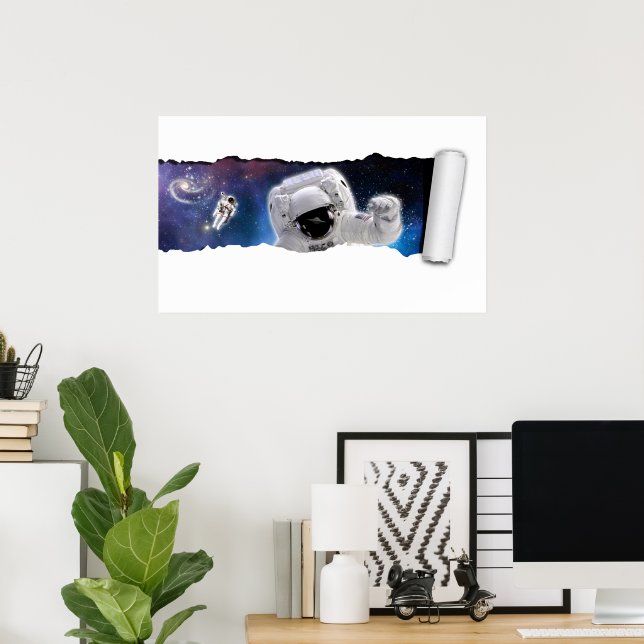 Poster Uma lágrima no espaço - Encontro de Alienígenas As (Escritório em casa)