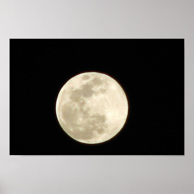 Pôster Uma lua cheia em fevereiro (Frente)