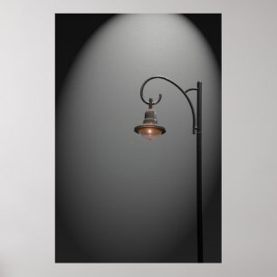 Pôster Uma luz de rua só