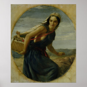 Pôster Uma mãe israelita, 1857/1860