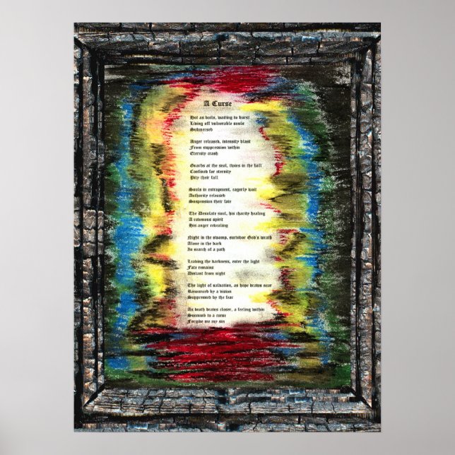 Poster Uma Maldição (Frente)