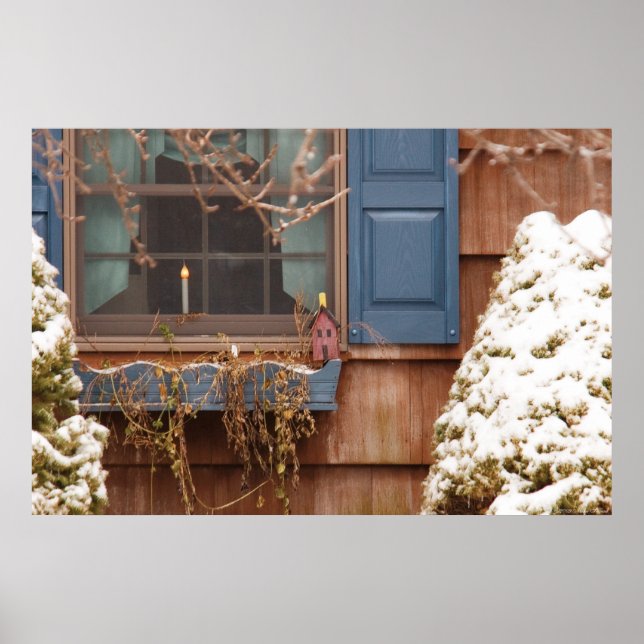 Poster Uma manhã de inverno (Frente)