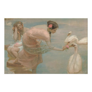 Pôster Uma Manhã de Verão por Rupert Bunny (1897)