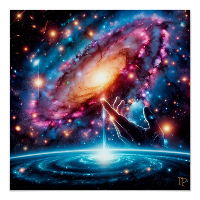 Pôster Uma Mão de Criação (Frente)