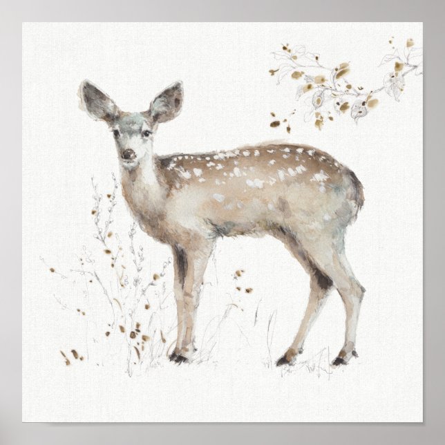 Pôster Uma Marcha de Woodland IX (Frente)