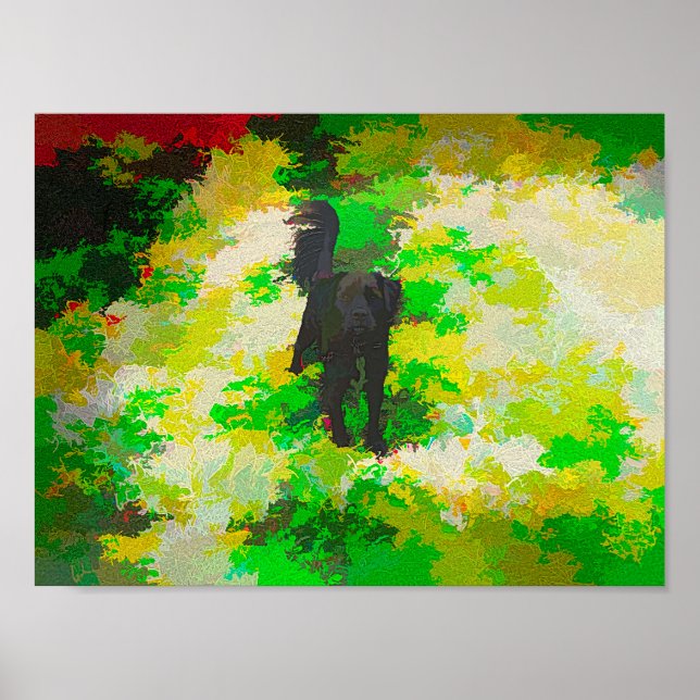 Poster Uma Matilha Preta Chamada Smokey Variações de Cor  (Frente)