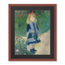 Uma Menina com um Regador (1876) | Auguste Renoir