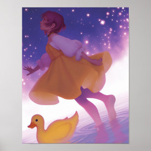 Poster Uma Menina e o Pato