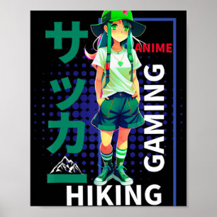 Poster Uma Menina Que Ama Anime