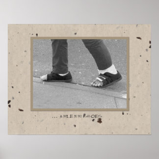 Poster ... uma milha nos meus calçados