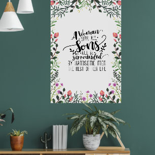 Poster Uma Mulher Com Todos Os Filhos