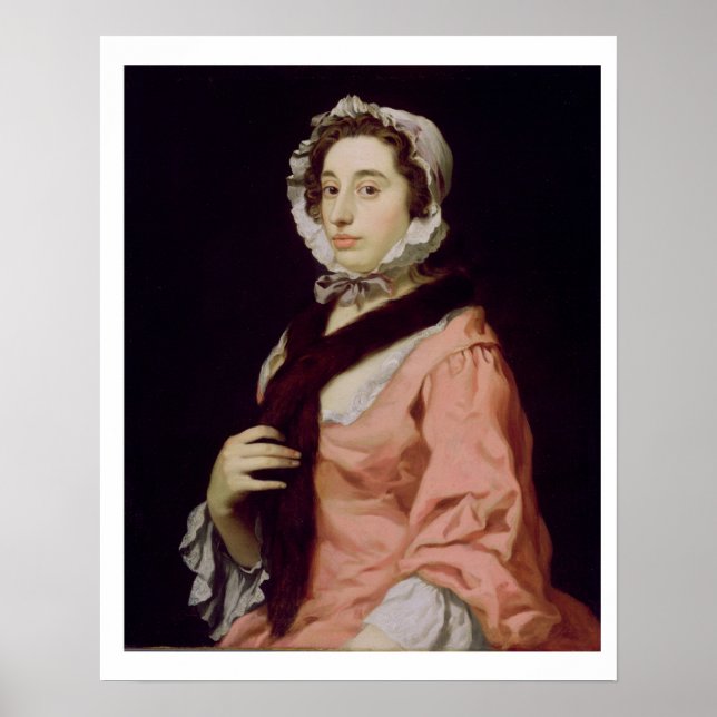 Pôster Uma Mulher Desconhecida, chamada Peg Woffington (ó (Frente)