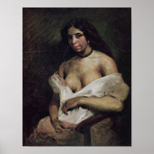Pôster Uma mulher do mulato, c.1821-24