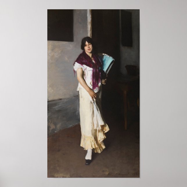 Poster Uma mulher veneziana (Frente)