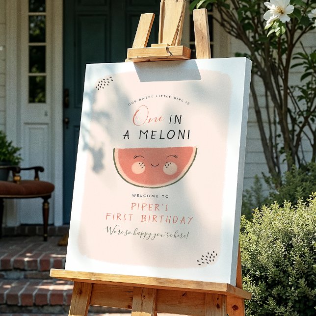 Poster Uma Na Primeira Festa de aniversário Da Melon Girl (Criador carregado)