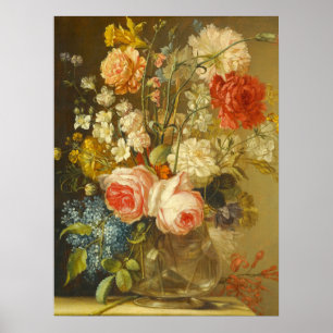 Poster Uma Natureza-Morta Com Rosas, Ludovico Stern
