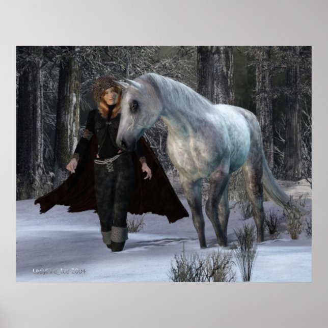 Pôster Uma Noite de Neve (Frente)