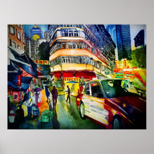 Poster Uma noite em hong kong