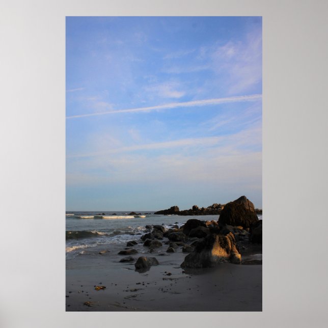 Poster Uma noite na praia do falcão (Frente)