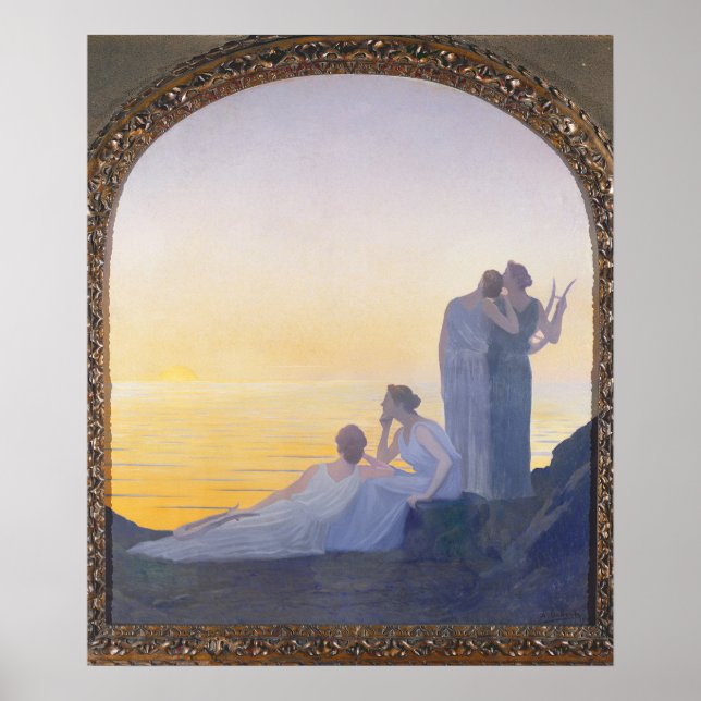 Poster Uma noite no Antiguamente, 1908 (Frente)