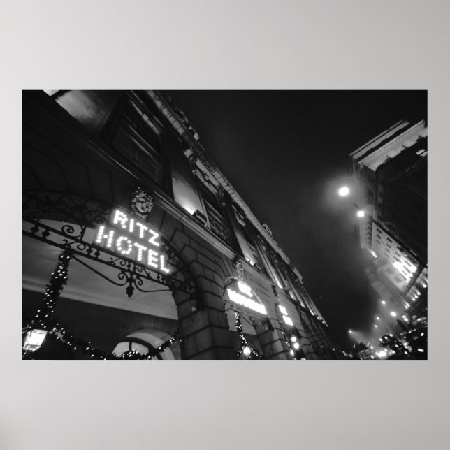 Pôster Uma noite no Ritz (Frente)