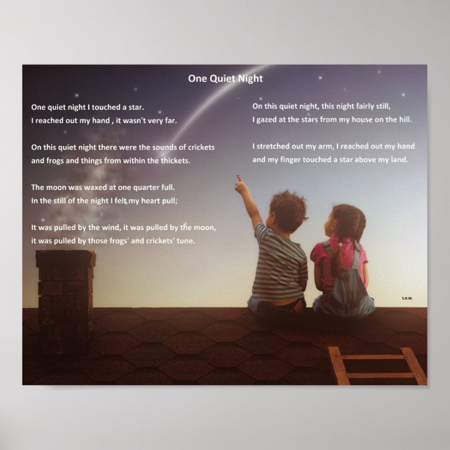 Poster Uma Noite Silenciosa (Frente)