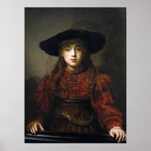Pôster Uma Noiva Judaica - Rembrandt - 1641