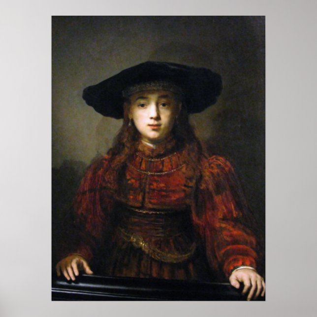 Pôster Uma Noiva Judaica - Rembrandt - 1641 (Frente)