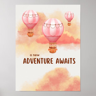 Poster Uma Nova Aventura Aguarda Pôr do Sol