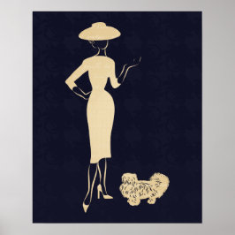 Pôster Uma nova imagem da moda dos anos 50