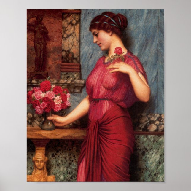 Pôster Uma oferta para a pintura a óleo de Vênus (Frente)