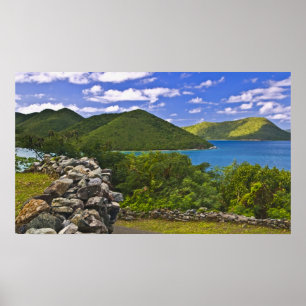Pôster Uma parada na Usina de Açúcar Annaberg, St. John
