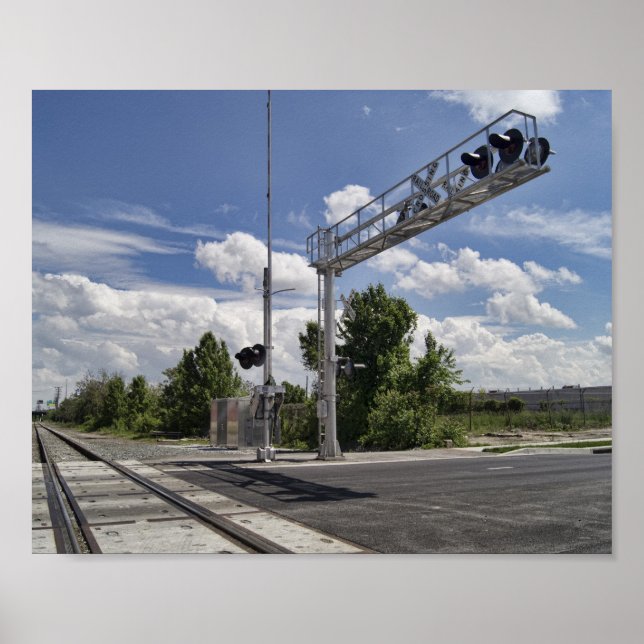 Poster Uma Passagem Ferroviária (Frente)