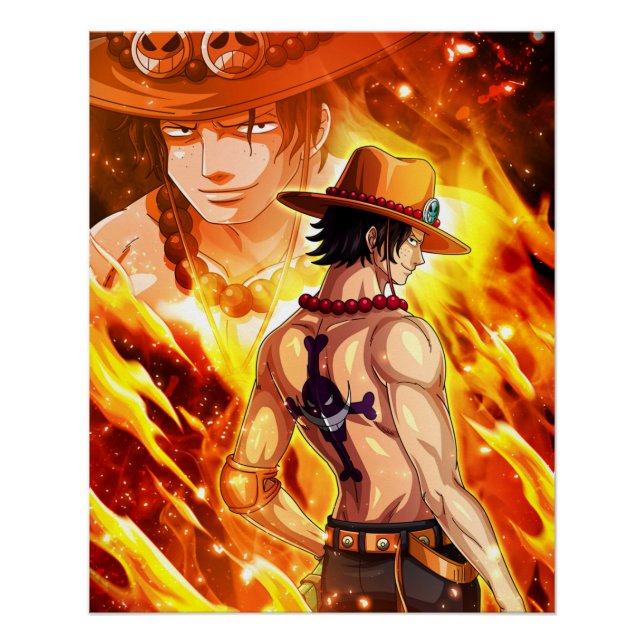 Pôster Uma peça , Law , Luffy e Capitão Kid (Frente)