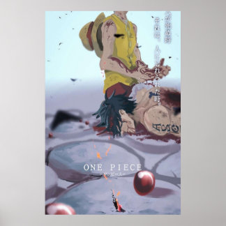 Poster Uma Peça Morte Ace