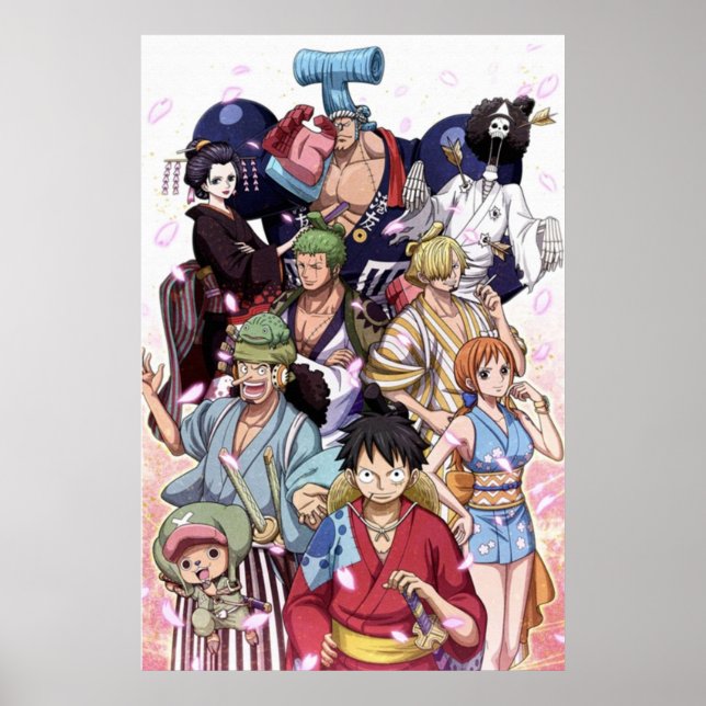 POSTER UMA PEÇA WANO (Frente)