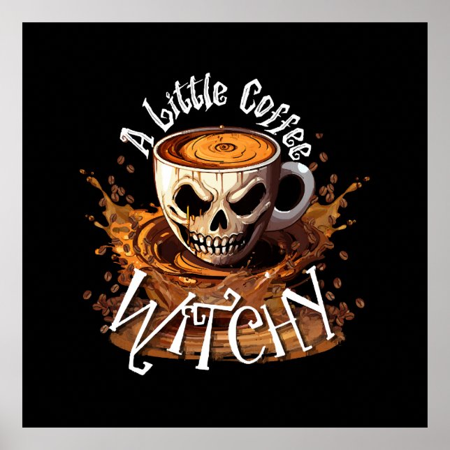 Poster Uma Pequena Café Bruxa (Frente)