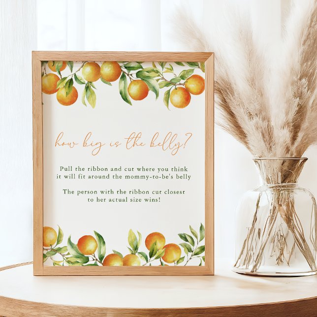 Poster Uma Pequena Cutie Está A Caminho Do Belly Chá (Criador carregado)