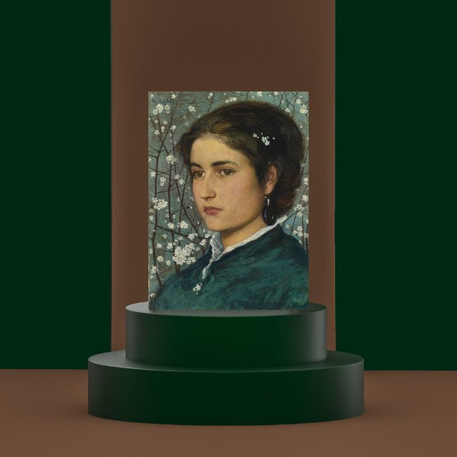 Poster Uma pintura de beleza jovem por Edward Robert Hugh (Criador carregado)