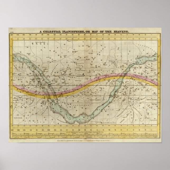 Poster Uma Planisfera Celestial (Frente)