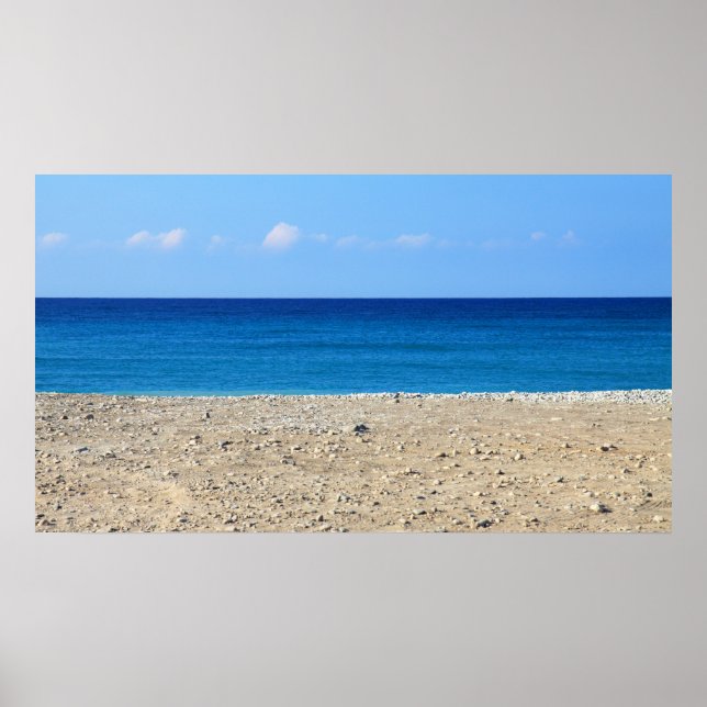 Pôster Uma praia perfeita (Frente)