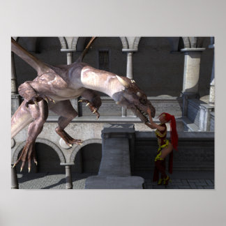 Poster Uma Princesa e seu Dragão