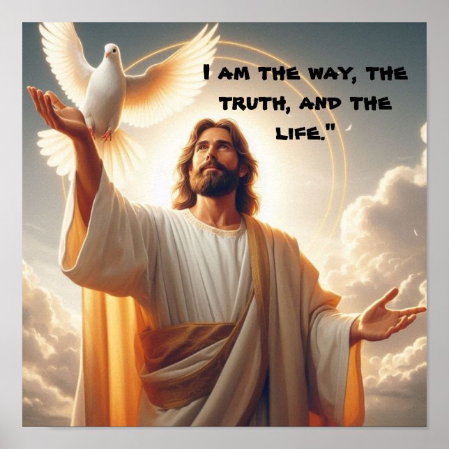 Poster Uma promessa de Jesus poster: (Frente)