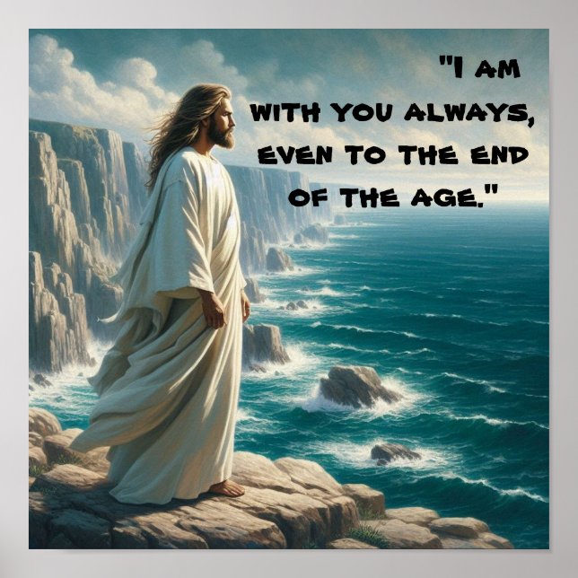 Poster Uma promessa de Jesus poster: (Frente)