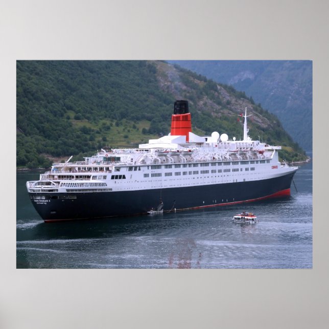 Poster Uma Rainha num Fjord (Frente)