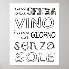 Pôster Uma Refeição Sem Vinho...